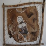 Nus sur toile de jute